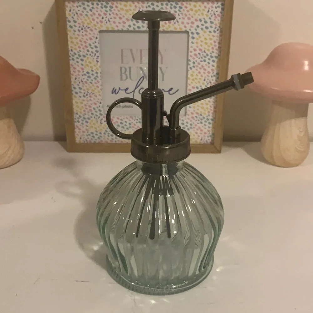 Target Bullseye Glass Plant Mister in Color Soft Green.